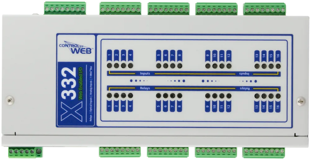 X-332 | Web Enabled Advanced I/O Controller