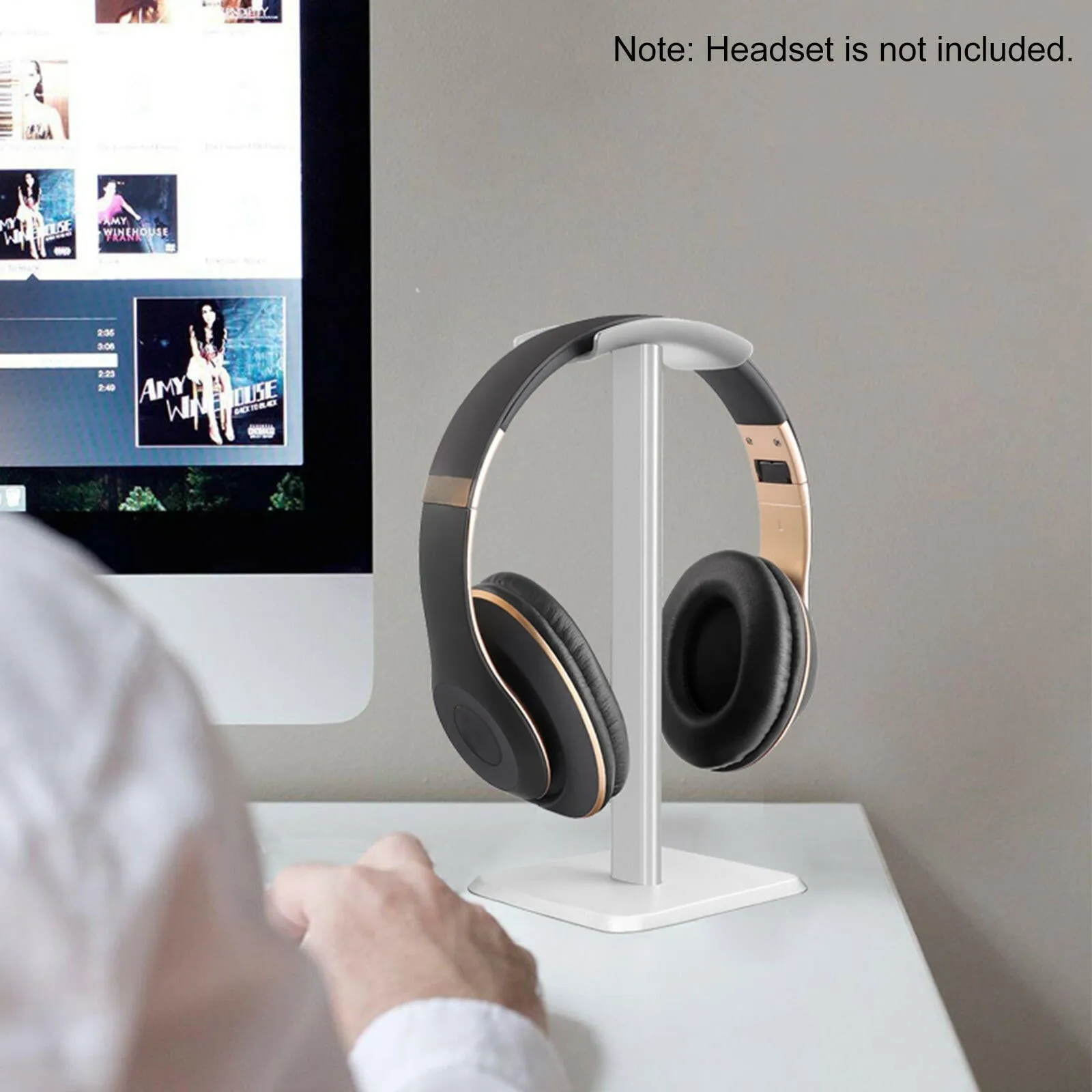 Z6 Over Ear Headset Stand Detachable Headphone Holder Gaming Headset Bracket Aluminum Alloy Earphone Display Rack