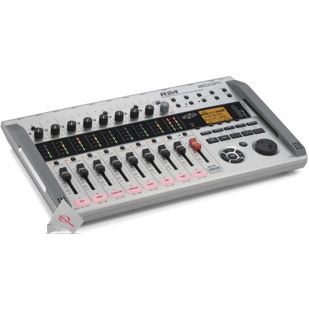 Zoom R24 Multi-Track Recorder, Interface, Controller, and Sampler   Behringer XM8500 Microphone Kit