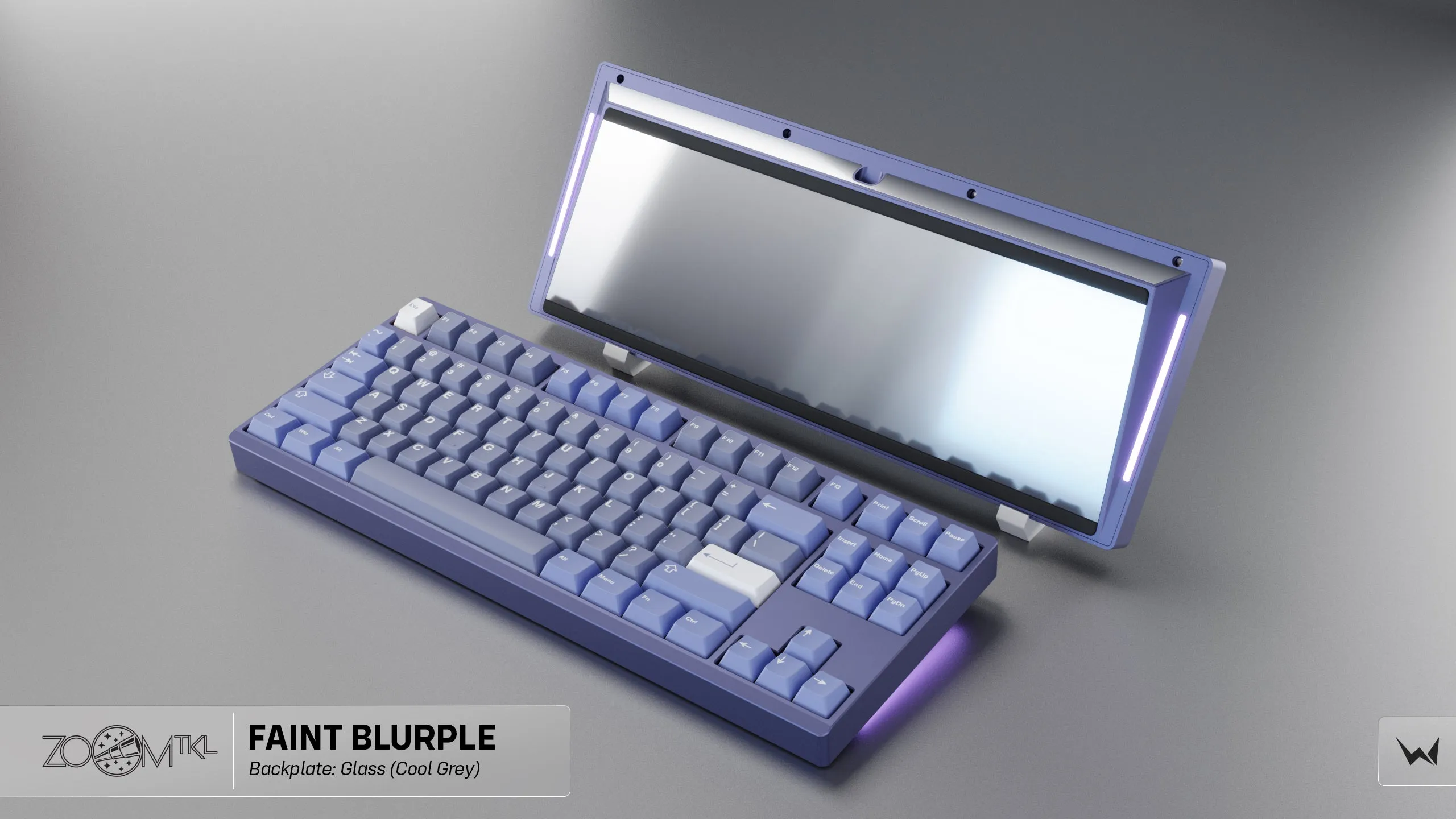 Zoom TKL Essential Edition - Faint Blurple Mechanical Keyboard Kit